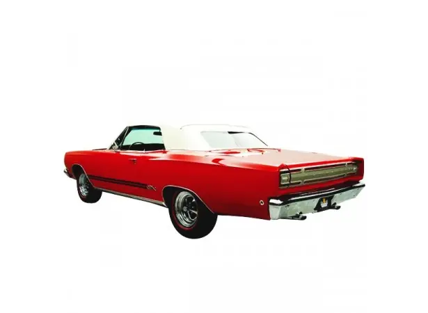 Capote Plymouth GTX cabriolet en vinyle - Paiement sécurisé