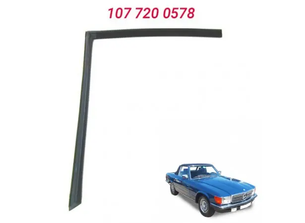 Joint gauche d‘entourage de vitre de hard-top pour Mercedes SL R107 | Prix exceptionnel