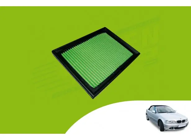 Filtre à air hautes performances GREEN FILTER EUROPE BMW E46 cabriolet | Nouveauté