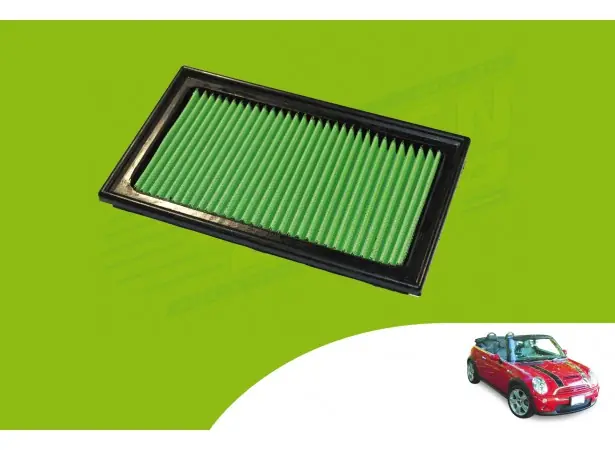 Disponible maintenant | Filtre à air hautes performances GREEN FILTER EUROPE Mini R52 Cooper S