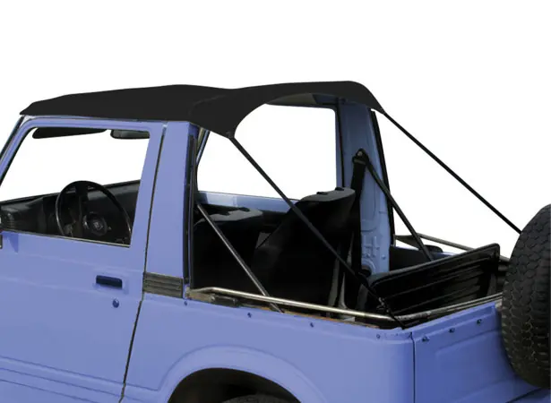 Réduction | Bikini Santana Samuraï SJ410 4x4 caisse courte cabriolet en vinyle