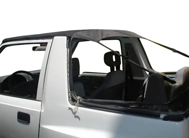 Stock presque épuisé - Bikini Suzuki Vitara MK1 4x4 cabriolet pour toit avant avec fixation par crochets