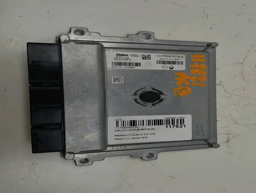 Calculateur moteur occasion RENAULT CLIO IV Phase 1 - 0.9 TCE 90ch | Dépêchez-vous