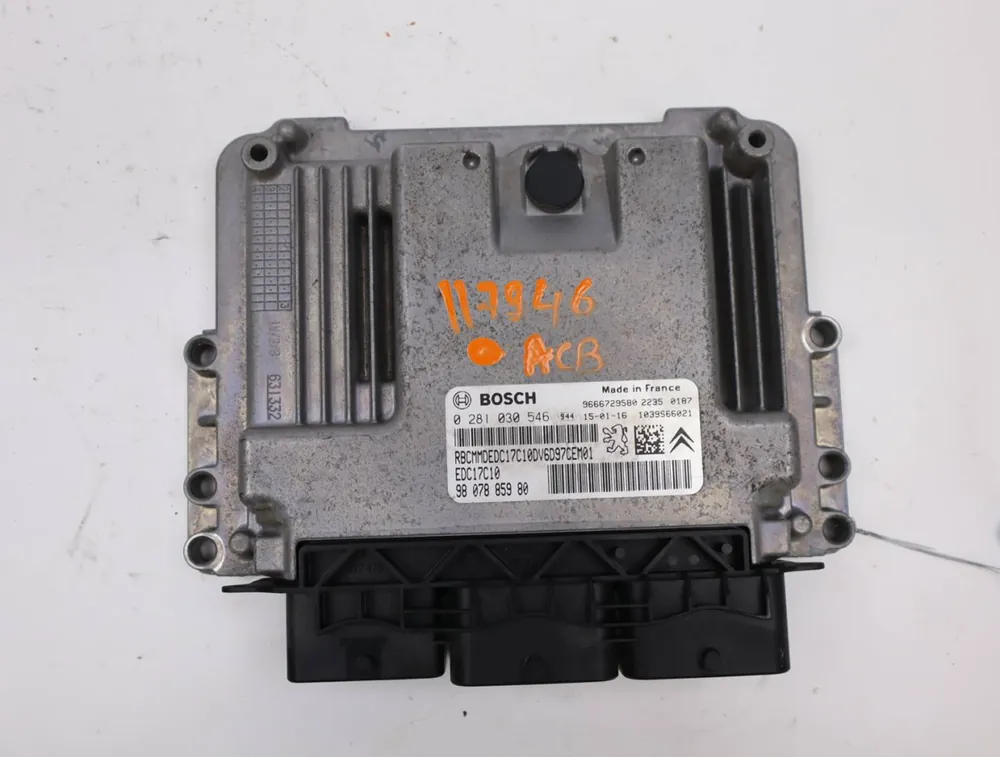 Calculateur moteur occasion CITROEN BERLINGO II Phase 2 - 1.6 HDI 90ch - Tout juste arrivé