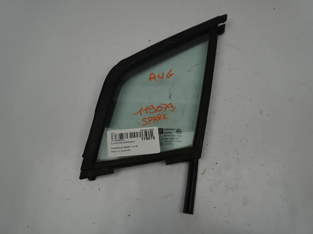 Bonne affaire | Vitre fixe porte avant gauche occasion CHEVROLET SPARK Phase 1 - 1.0i 16v 68ch