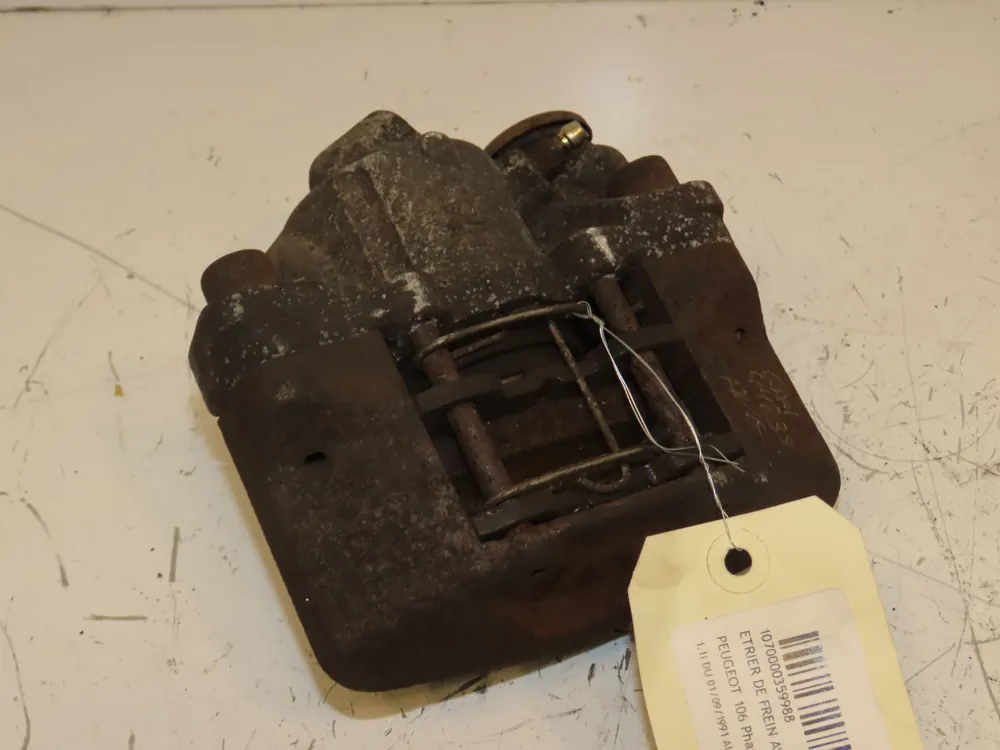 Direct fabricant - Etrier de frein avant gauche occasion PEUGEOT 106Phase 1 09-1991->04-1996 1.1i